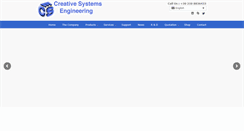 Desktop Screenshot of creativese.eu