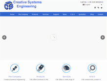 Tablet Screenshot of creativese.eu